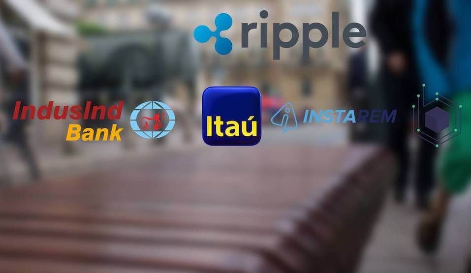 Ripple unite with five banks in four different countries