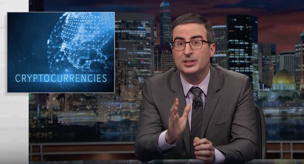 John Oliver gives a Comedy twist to Cryptocurrencies