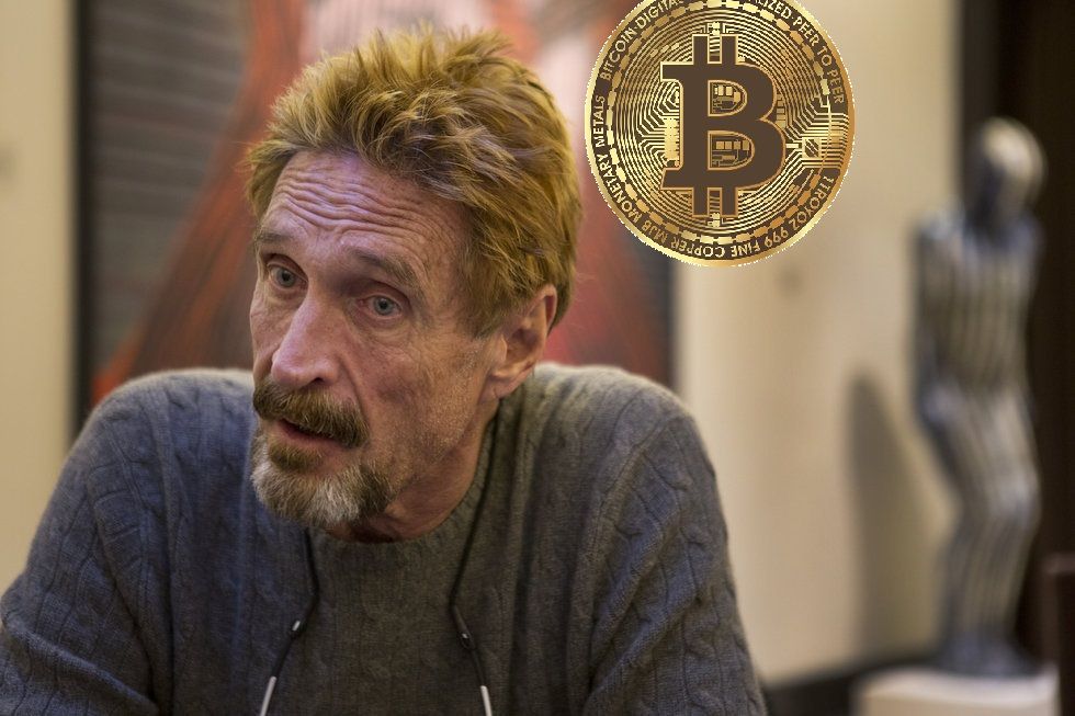 John McAfee reiterates his $1 Million prediction for Bitcoin