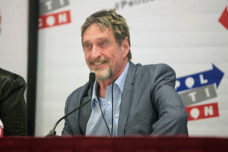 John McAfee to Launch his own Cryptocurrency