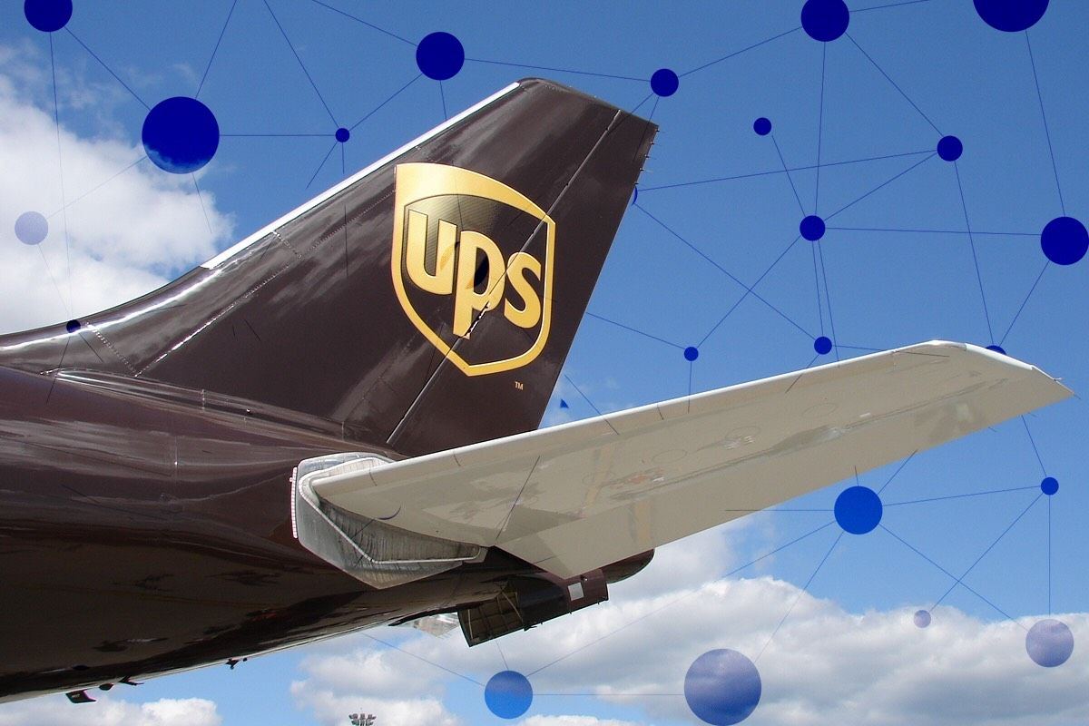 UPS files for Blockchain-Based Patent