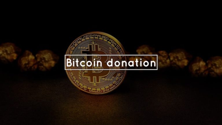 anyone donating bitcoin